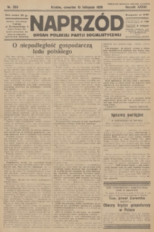 Naprzód : organ Polskiej Partji Socjalistycznej. 1928, nr 263