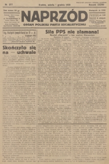 Naprzód : organ Polskiej Partji Socjalistycznej. 1928, nr 277