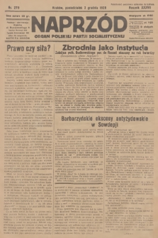 Naprzód : organ Polskiej Partji Socjalistycznej. 1928, nr 279