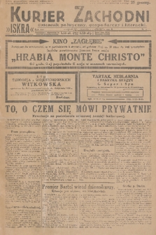 Kurjer Zachodni Iskra : dziennik polityczny, gospodarczy i literacki. R.21, 1930, nr 4