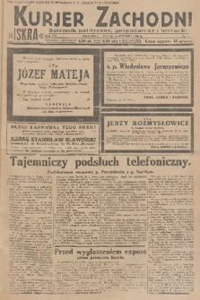 Kurjer Zachodni Iskra : dziennik polityczny, gospodarczy i literacki. R.21, 1930, nr 7