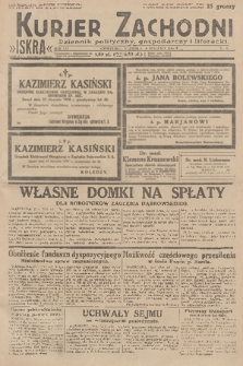 Kurjer Zachodni Iskra : dziennik polityczny, gospodarczy i literacki. R.21, 1930, nr 21