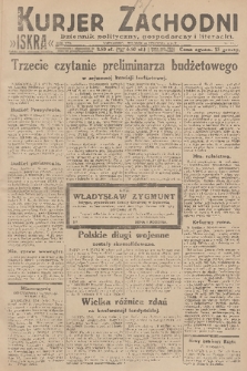 Kurjer Zachodni Iskra : dziennik polityczny, gospodarczy i literacki. R.21, 1930, nr 22