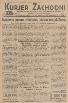 Kurjer Zachodni Iskra : dziennik polityczny, gospodarczy i literacki. R.21, 1930, nr 25
