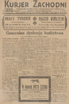 Kurjer Zachodni Iskra : dziennik polityczny, gospodarczy i literacki. R.21, 1930, nr 28