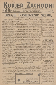 Kurjer Zachodni Iskra : dziennik polityczny, gospodarczy i literacki. R.21, 1930, nr 29