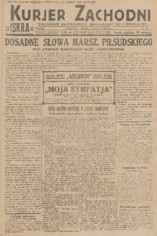 Kurjer Zachodni Iskra : dziennik polityczny, gospodarczy i literacki. R.21, 1930, nr 37