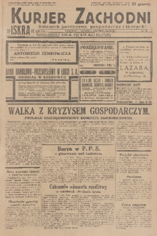 Kurjer Zachodni Iskra : dziennik polityczny, gospodarczy i literacki. R.21, 1930, nr 39