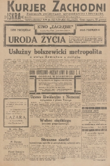 Kurjer Zachodni Iskra : dziennik polityczny, gospodarczy i literacki. R.21, 1930, nr 42