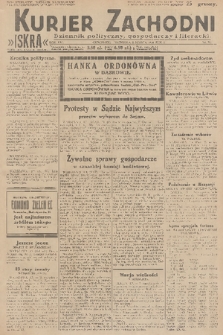 Kurjer Zachodni Iskra : dziennik polityczny, gospodarczy i literacki. R.21, 1930, nr 51