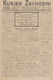 Kurjer Zachodni Iskra : dziennik polityczny, gospodarczy i literacki. R.21, 1930, nr 52