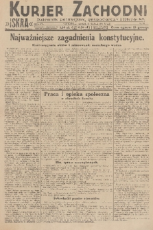 Kurjer Zachodni Iskra : dziennik polityczny, gospodarczy i literacki. R.21, 1930, nr 59