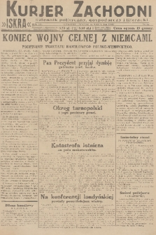 Kurjer Zachodni Iskra : dziennik polityczny, gospodarczy i literacki. R.21, 1930, nr 64