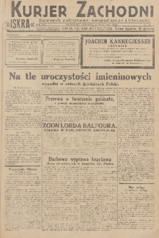 Kurjer Zachodni Iskra : dziennik polityczny, gospodarczy i literacki. R.21, 1930, nr 66