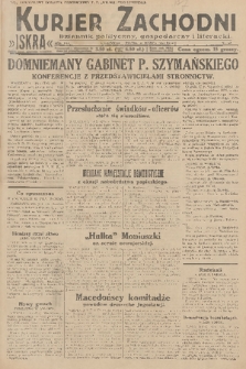 Kurjer Zachodni Iskra : dziennik polityczny, gospodarczy i literacki. R.21, 1930, nr 67