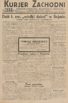 Kurjer Zachodni Iskra : dziennik polityczny, gospodarczy i literacki. R.21, 1930, nr 74
