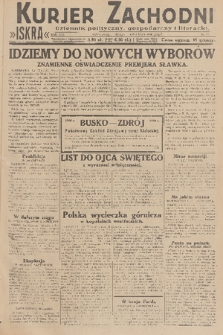 Kurjer Zachodni Iskra : dziennik polityczny, gospodarczy i literacki. R.21, 1930, nr 77