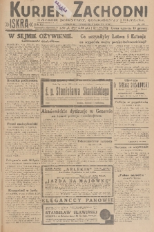 Kurjer Zachodni Iskra : dziennik polityczny, gospodarczy i literacki. R.21, 1930, nr 100