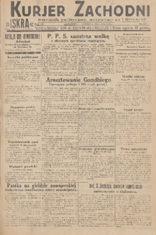 Kurjer Zachodni Iskra : dziennik polityczny, gospodarczy i literacki. R.21, 1930, nr 103