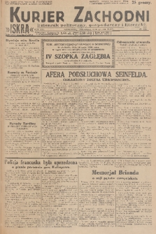 Kurjer Zachodni Iskra : dziennik polityczny, gospodarczy i literacki. R.21, 1930, nr 114