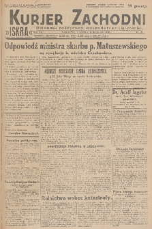 Kurjer Zachodni Iskra : dziennik polityczny, gospodarczy i literacki. R.21, 1930, nr 120