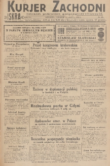 Kurjer Zachodni Iskra : dziennik polityczny, gospodarczy i literacki. R.21, 1930, nr 133