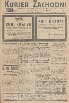 Kurjer Zachodni Iskra : dziennik polityczny, gospodarczy i literacki. R.21, 1930, nr 137