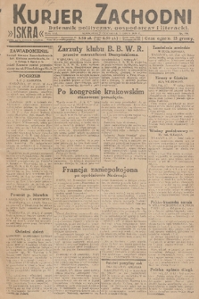 Kurjer Zachodni Iskra : dziennik polityczny, gospodarczy i literacki. R.21, 1930, nr 150