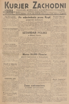 Kurjer Zachodni Iskra : dziennik polityczny, gospodarczy i literacki. R.21, 1930, nr 154