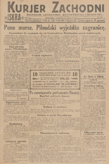 Kurjer Zachodni Iskra : dziennik polityczny, gospodarczy i literacki. R.21, 1930, nr 165