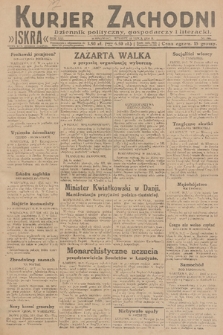 Kurjer Zachodni Iskra : dziennik polityczny, gospodarczy i literacki. R.21, 1930, nr 166