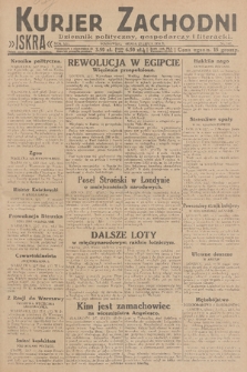 Kurjer Zachodni Iskra : dziennik polityczny, gospodarczy i literacki. R.21, 1930, nr 167