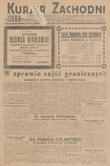 Kurjer Zachodni Iskra : dziennik polityczny, gospodarczy i literacki. R.21, 1930, nr 173