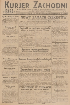 Kurjer Zachodni Iskra : dziennik polityczny, gospodarczy i literacki. R.21, 1930, nr 179