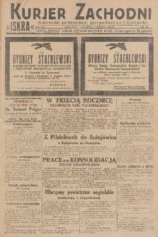 Kurjer Zachodni Iskra : dziennik polityczny, gospodarczy i literacki. R.21, 1930, nr 180