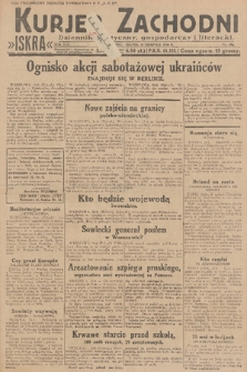 Kurjer Zachodni Iskra : dziennik polityczny, gospodarczy i literacki. R.21, 1930, nr 192