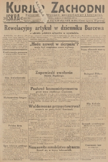 Kurjer Zachodni Iskra : dziennik polityczny, gospodarczy i literacki. R.21, 1930, nr 193