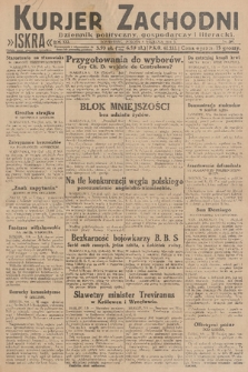 Kurjer Zachodni Iskra : dziennik polityczny, gospodarczy i literacki. R.21, 1930, nr 205