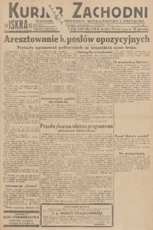 Kurjer Zachodni Iskra : dziennik polityczny, gospodarczy i literacki. R.21, 1930, nr 209
