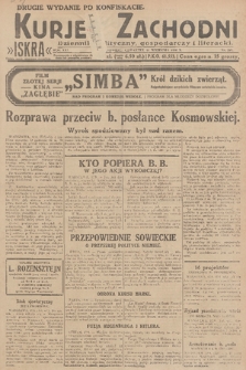 Kurjer Zachodni Iskra : dziennik polityczny, gospodarczy i literacki. R.21, 1930, nr 215 [po konfiskacie]
