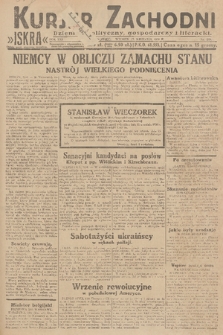 Kurjer Zachodni Iskra : dziennik polityczny, gospodarczy i literacki. R.21, 1930, nr 219