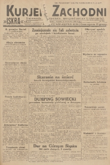Kurjer Zachodni Iskra : dziennik polityczny, gospodarczy i literacki. R.21, 1930, nr 222
