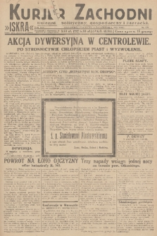 Kurjer Zachodni Iskra : dziennik polityczny, gospodarczy i literacki. R.21, 1930, nr 233