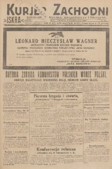 Kurjer Zachodni Iskra : dziennik polityczny, gospodarczy i literacki. R.21, 1930, nr 245