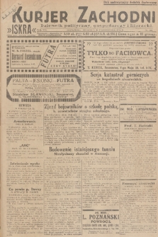 Kurjer Zachodni Iskra : dziennik polityczny, gospodarczy i literacki. R.21, 1930, nr 248 + dod.