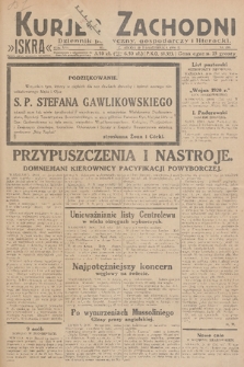 Kurjer Zachodni Iskra : dziennik polityczny, gospodarczy i literacki. R.21, 1930, nr 250