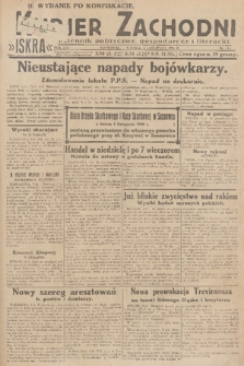 Kurjer Zachodni Iskra : dziennik polityczny, gospodarczy i literacki. R.21, 1930, nr 254 [po konfiskacie]