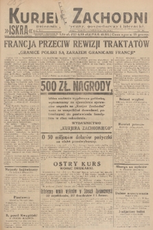Kurjer Zachodni Iskra : dziennik polityczny, gospodarczy i literacki. R.21, 1930, nr 258
