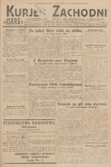 Kurjer Zachodni Iskra : dziennik polityczny, gospodarczy i literacki. R.21, 1930, nr 263