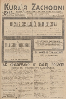 Kurjer Zachodni Iskra : dziennik polityczny, gospodarczy i literacki. R.21, 1930, nr 266
